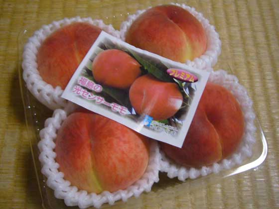福島の桃
