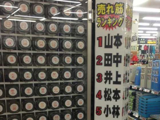 名前ランキングで身バレ!?はんこタワーの売れ筋から判ること