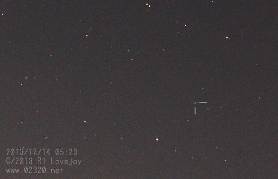 ラブジョイ彗星(C/2013 R1 Lovejoy)