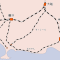 湘南一帯の路線図