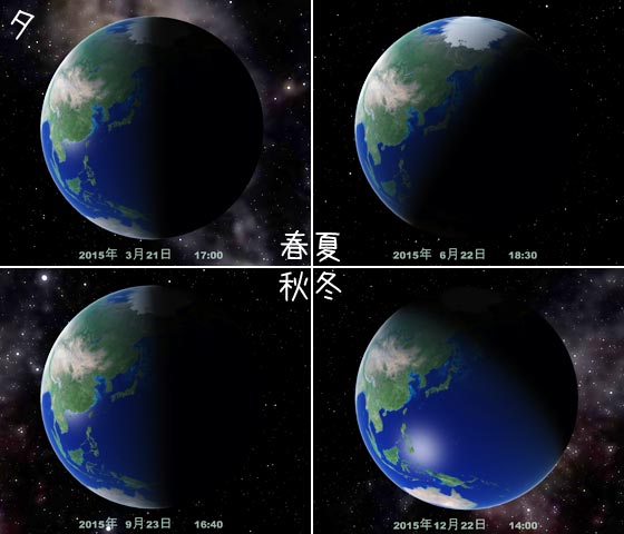 空を分かち合うための合い言葉！「冬はつとめて・夏はよる」